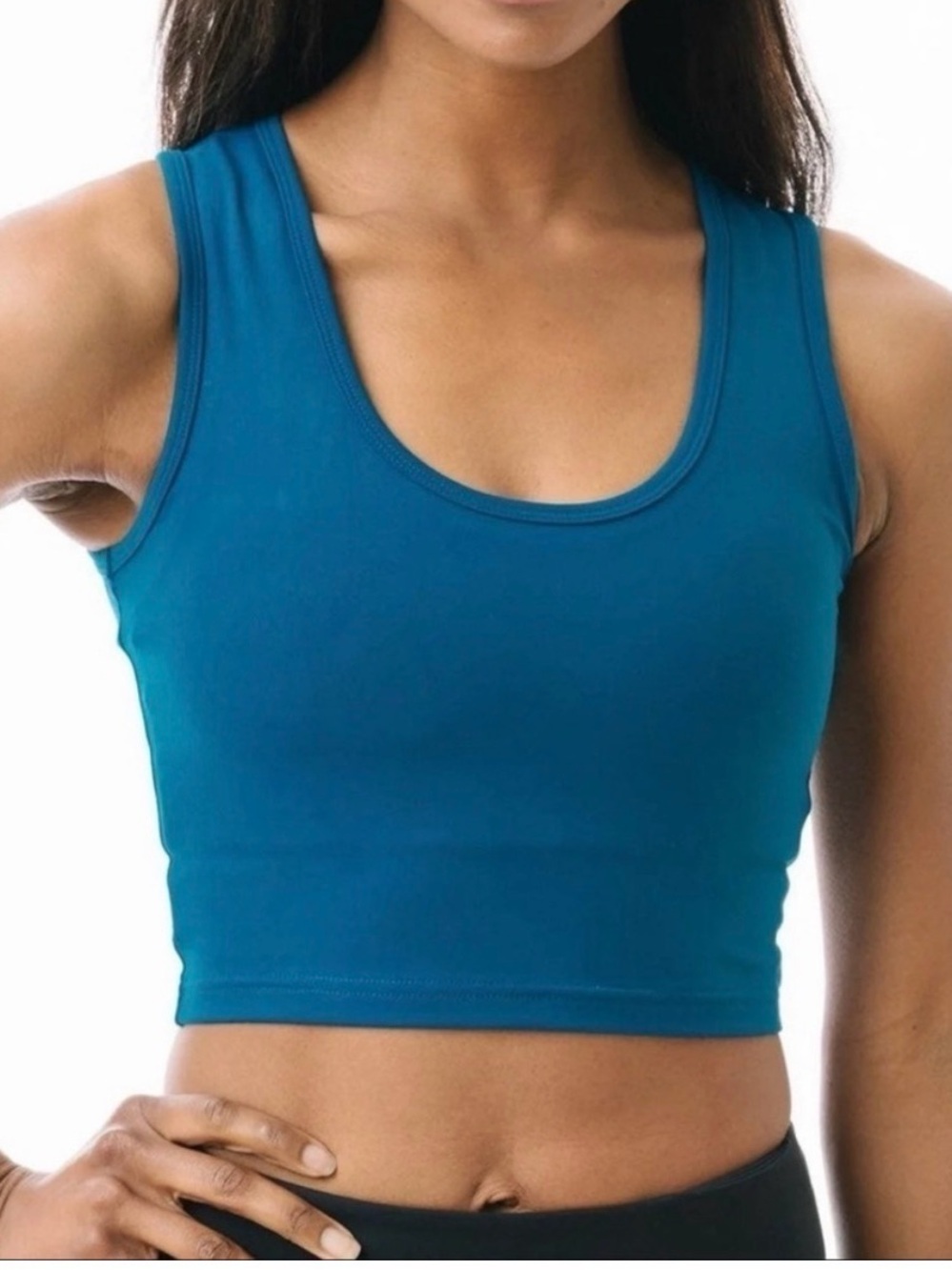 Zyia peacock blue stronger tank xs